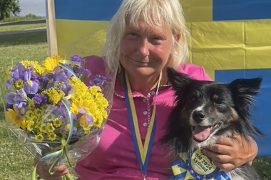 Dubbelt guld fo¨r team rudin + Fotograf Privat