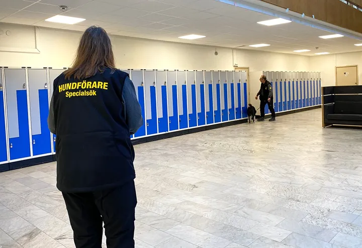 Narkotikasök med hund