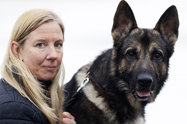 Laddad för patrullhund + Nils Petter Nilsson