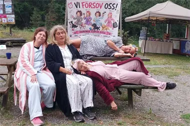 Vi försov oss