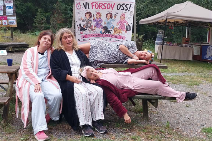 Vi försov oss